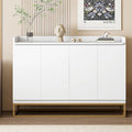 Lit escamotable Queen Size avec armoire rabattable et surface d'exposition, blanc / gris