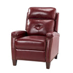 Fauteuil inclinable moderne du milieu du siècle avec clous décoratifs, plusieurs coloris, une seule place