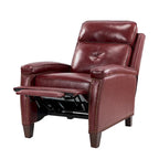 Fauteuil inclinable moderne du milieu du siècle avec clous décoratifs, plusieurs coloris, une seule place
