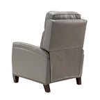 Fauteuil inclinable moderne du milieu du siècle avec clous décoratifs, plusieurs coloris, une seule place