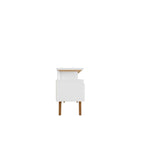 Meuble TV de 63 po de style Mid-Century Modern, plusieurs couleurs, convient aux téléviseurs jusqu'à 60 po