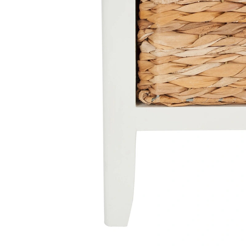 Table de chevet rustique avec tiroirs, Plusieurs couleurs, 15"L x 12"P x 27,6"H
