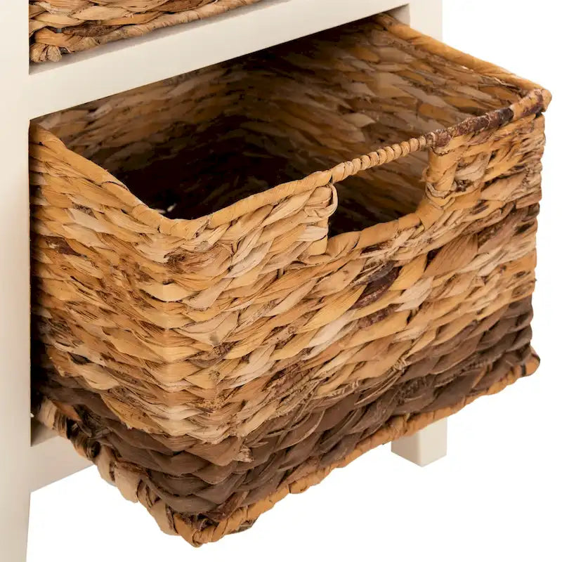 Table de chevet rustique avec tiroirs, Plusieurs couleurs, 15"L x 12"P x 27,6"H