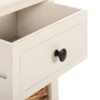 Table de chevet rustique avec tiroirs, Plusieurs couleurs, 15"L x 12"P x 27,6"H