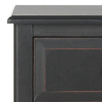 Table de chevet rustique avec tiroirs, Plusieurs couleurs, 15"L x 12"P x 27,6"H