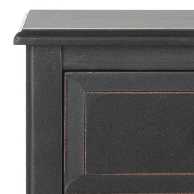 Table de chevet rustique avec tiroirs, Plusieurs couleurs, 15"L x 12"P x 27,6"H