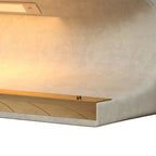 Banc d'entrée en similicuir avec lumière DEL à détecteur de mouvement, gris/beige, un seul article
